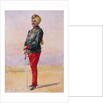 Honorary Major H.H. Sir Umed Singh Bahadur, Maharao of Kota by Alfred Crowdy Lovett
