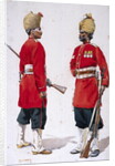Soldiers of the 102nd King Edward's Own Grenadiers and the 101st Grenadiers by Alfred Crowdy Lovett