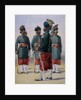 Soldiers of the 127th Queen Mary's Own Baluch Light Infantry by Alfred Crowdy Lovett