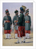 Soldiers of the 127th Queen Mary's Own Baluch Light Infantry by Alfred Crowdy Lovett