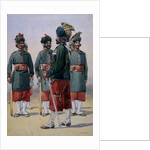 Soldiers of the 127th Queen Mary's Own Baluch Light Infantry by Alfred Crowdy Lovett