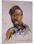 Subadar-Major Gurung Gurkha by Alfred Crowdy Lovett