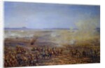 The Advance of French Cavalry Brigade to Relieve Kimberley, 13 February 1900 by Godfrey Douglas Giles