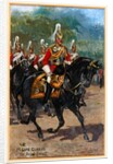1st Life Guards, On Royal Escort, 1905 circa by Harry Payne