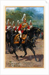 1st Life Guards, On Royal Escort, 1905 circa by Harry Payne