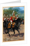 1st Life Guards, On Royal Escort, 1905 circa by Harry Payne