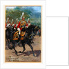 1st Life Guards, On Royal Escort, 1905 circa by Harry Payne