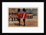 The Coldstream Guards Changing Guard at St James, 1905 circa by Harry Payne