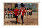 The Coldstream Guards Changing Guard at St James, 1905 circa by Harry Payne