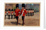 The Coldstream Guards Changing Guard at St James, 1905 circa by Harry Payne