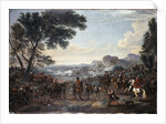 King William III and his army at the Siege of Namur, 1695 by Jan Wyck