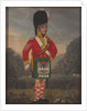 Sergeant, 92nd Highlanders, 1816 circa by Unknown Artist