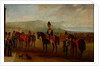 15th The Kings Hussars drawn up in review order, 1837 circa by Henry Martens