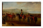 15th The Kings Hussars drawn up in review order, 1837 circa by Henry Martens