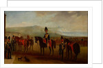 15th The Kings Hussars drawn up in review order, 1837 circa by Henry Martens