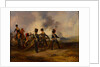 A Royal Horse Artillery gun crew loading, 1844 circa by Henry Martens
