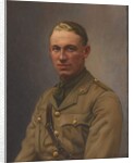Lieutenant A L Bobby, Machine Gun Corps and the Middlesex Regiment, 1917 circa by Charles Ernest Butler