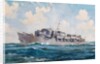 HMS Queen Emma, Commando assault ship, 1941 by Brian Joseph Mullen