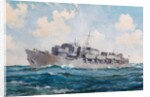 HMS Queen Emma, Commando assault ship, 1941 by Brian Joseph Mullen