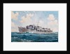 HMS Queen Emma, Commando assault ship, 1941 by Brian Joseph Mullen