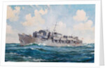 HMS Queen Emma, Commando assault ship, 1941 by Brian Joseph Mullen