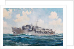 HMS Queen Emma, Commando assault ship, 1941 by Brian Joseph Mullen