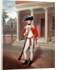 Lieutenant George Belson, Corps of Marines, Chatham, c.1780 by Richard Livesay