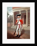Lieutenant George Belson, Corps of Marines, Chatham, c.1780 by Richard Livesay