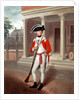 Lieutenant George Belson, Corps of Marines, Chatham, c.1780 by Richard Livesay