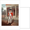 Lieutenant George Belson, Corps of Marines, Chatham, c.1780 by Richard Livesay