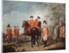 Two Horses of the Regiment, 25th Regiment of Foot, Menorca, c.1769 by Giuseppe Chiesa