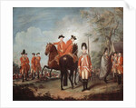 Two Horses of the Regiment, 25th Regiment of Foot, Menorca, c.1769 by Giuseppe Chiesa