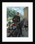Rex Whistlers self-portrait in Welsh Guards uniform, May 1940 by Rex Whistler