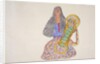 Woman and baby in cradleboard by Frederick Gokliz