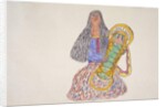 Woman and baby in cradleboard by Frederick Gokliz