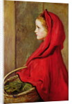 Red Riding Hood by John Everett Millais