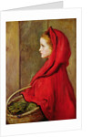 Red Riding Hood by John Everett Millais