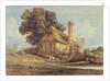Riverside Cottage by Miles Edmund Cotman