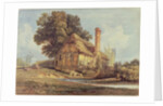 Riverside Cottage by Miles Edmund Cotman