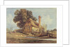 Riverside Cottage by Miles Edmund Cotman