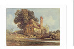 Riverside Cottage by Miles Edmund Cotman
