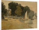 Cheyne Walk, London, c.1809-10 by John Sell Cotman