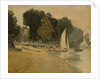 Cheyne Walk, London, c.1809-10 by John Sell Cotman