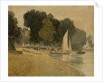 Cheyne Walk, London, c.1809-10 by John Sell Cotman