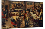 The Rent Collectors by Pieter the Younger Brueghel