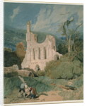 Byland Abbey, Yorkshire, c.1809 by John Sell Cotman