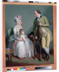 Mr and Mrs Custance of Norwich and their Daughter Frances, c.1786 by William Beechey