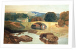 Greta Bridge, Yorkshire, 1810 by John Sell Cotman