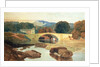 Greta Bridge, Yorkshire, 1810 by John Sell Cotman