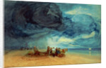 Storm on Yarmouth Beach, 1831 by John Sell Cotman